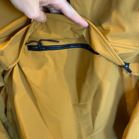 1st Phorm Pullover Jacket 1/4 Zip NWT Mens Xl Mustard Color Outdoor - Picture 3 of 8